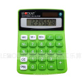 8 dígitos de doble poder colorido mini calculadora de escritorio (LC208C)